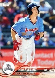 2018 Topps Pro Debut Base Set Scott Kingery #175 card