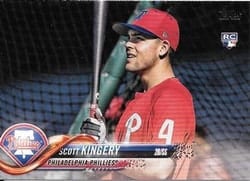 2018 Topps Update Base Set Scott Kingery #US14b card