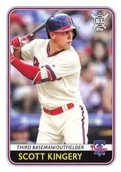 2020 Topps Big League Base Set Scott Kingery #234 card
