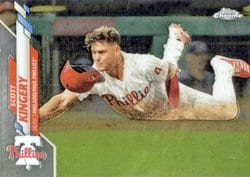 2020 Topps Chrome Base Set Scott Kingery #64 card