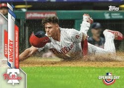 2020 Topps Opening Day Base Set Scott Kingery #102 card