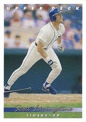 1993 Upper Deck Base Set Scott Livingstone #63 card