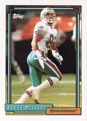 1992 Topps Base Set Scott Miller #204 card