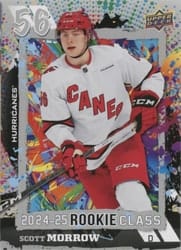 2024-25 Upper Deck 2024-25 Rookie Class Scott Morrow #RC-28 card
