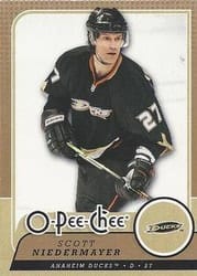 2008-09 O-Pee-Chee Base Set Scott Niedermayer #169 card