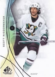 2024-25 SP Game Used Base Set Scott Niedermayer #181 card