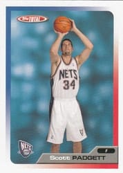 2005-06 Topps Total Base Set Scott Padgett #359 card