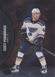 2021-22 SkyBox Metal Universe Base Set Scott Perunovich #171 card