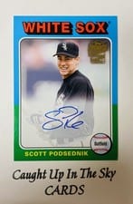 2021 Topps Archives Fan Favorite Autographs Scott Podsednik #FFA-SP card