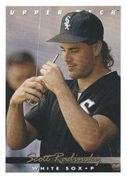 1993 Upper Deck Base Set Scott Radinsky #298 card