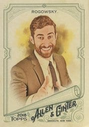 2018 Topps Allen & Ginter Base Set Scott Rogowsky #205 card