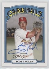 2023 Topps Archives Fan Favorite Autographs Scott Rolen #72FF-SR card