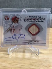 2023 Topps Pristine Around the Diamond Autograph Relics Scott Rolen #ADR-SR card