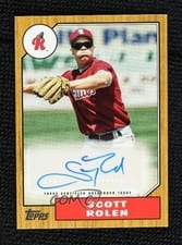 2024 Topps Pro Debut MiLB Legends Autograph Scott Rolen #MILB-SR card