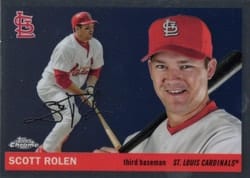 2025 Topps Chrome Platinum Base Set Scott Rolen #280 card