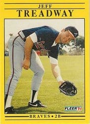 1991 Fleer Base Set Scott Sanderson #707 card