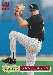 1994 Stadium Club Base Set Scott Sanderson #551 card