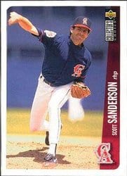 1996 Collector's Choice Base Set Scott Sanderson #488 card