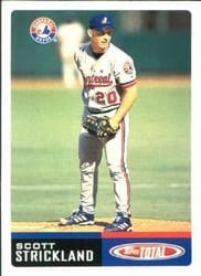 2002 Topps Total Base Set Scott Strickland #93 card