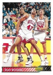 1992-93 Upper Deck Base Set Scott Williams #171 card