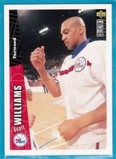 1996-97 Collector's Choice Base Set Scott Williams #303 card