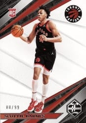 2021-22 Panini Chronicles Base Set Scottie Barnes #474 card