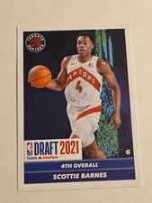 2021-22 Panini NBA Sticker & Card Collection Base Set Scottie Barnes #88 card