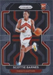 2021-22 Panini Prizm Base Set Scottie Barnes #320 card