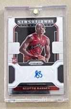 2021-22 Panini Prizm Sensational Signatures Scottie Barnes #SS-SBA