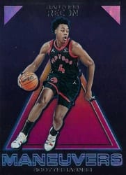 2021-22 Panini Recon Maneuvers Scottie Barnes #18 card