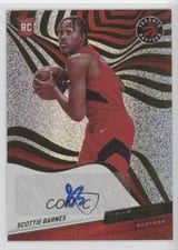 2021-22 Panini Revolution Rookie Autographs Scottie Barnes #RA-SBN card