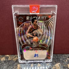 2021-22 Panini Spectra Radiant Signatures Scottie Barnes #RSI-SBA card