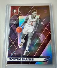2021 Panini Chronicles Draft Picks Scottie Barnes Blue #127 card