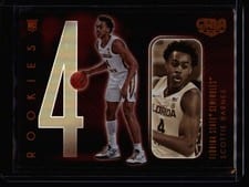 2021 Panini Chronicles Draft Picks Scottie Barnes Black #187 card