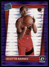 2021 Panini Donruss Optic Scottie Barnes #186 card