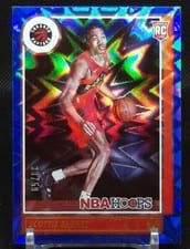 2021 Panini Hoops Scottie Barnes Blue Explosion #227 card