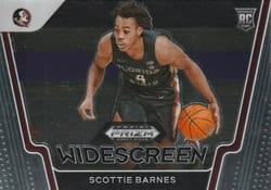 2021 Panini Prizm Draft Picks Widescreen Scottie Barnes #4 card