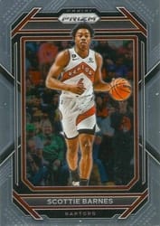 2022-23 Panini Prizm Base Set Scottie Barnes #25 card