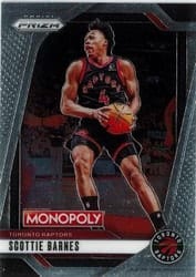 2024-25 Panini Prizm Monopoly Base Set Scottie Barnes #67 card