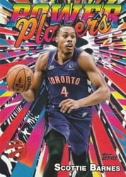 2025-26 Topps Power Players Scottie Barnes #PP-9 card