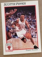 1991-92 Hoops Base Set Scottie Pippen #34 card