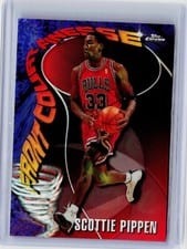 1997 Topps Chrome Season's Best Scottie Pippen #12 card