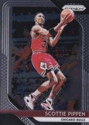2018-19 Panini Prizm Base Set Scottie Pippen #65 card