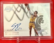 2022-23 Panini Noir Shadow Signatures Scotty Pippen Jr #SHS-SPJ