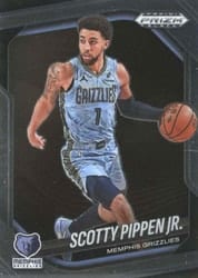 2024-25 Panini Prizm Black Base Set Scotty Pippen Jr. #221 card
