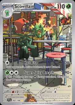 Scarlet & Violet Scovillain #202 card