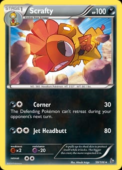 2014 Flashfire Scrafty #59 card