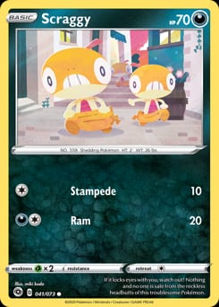 2020 Champion's Path Scraggy #41 card