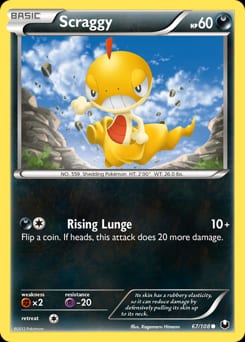 Dark Explorers Scraggy #67 card