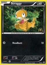 McDonald's Collection 2012 Scraggy #10 card